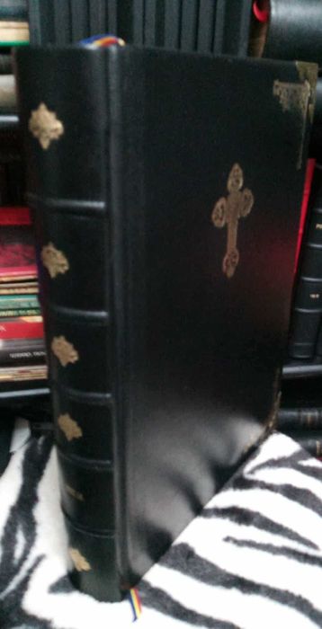 Biblia comentata-A.P.Lopuhin-an 1948 leg LUX-marime gigant