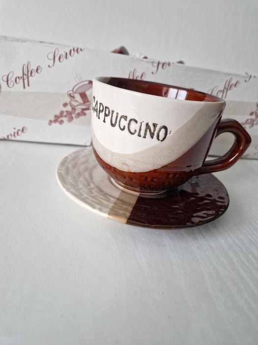 Set 6 cesti cappuccino