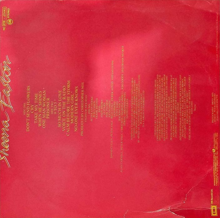 Грамофонна плоча -Sheena Easton - Take my Time - Mint качество