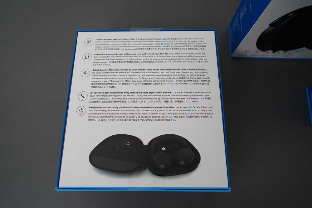 Sennheiser Momentum 4 Wireless - безжични слушалки, чисто нови, запечатани