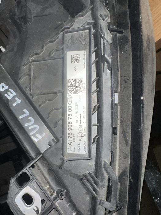 Ляв фар Мерцедес А класа w176 фейс лед  перформънс MERCEDES A-KLASA W176 LIFT FULL LED A1769067500