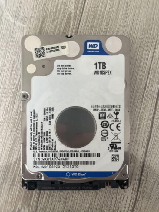 Продам жд hdd на 1 тб