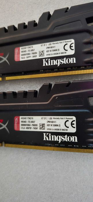 Vand 16GB RAMI DDR3 (2x8) Kingston HYPER X BEAST pe 2400 MHZ