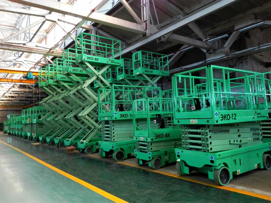 Подъёмник самоходный  высотой от 8 до 20 м. АРЕНДА.