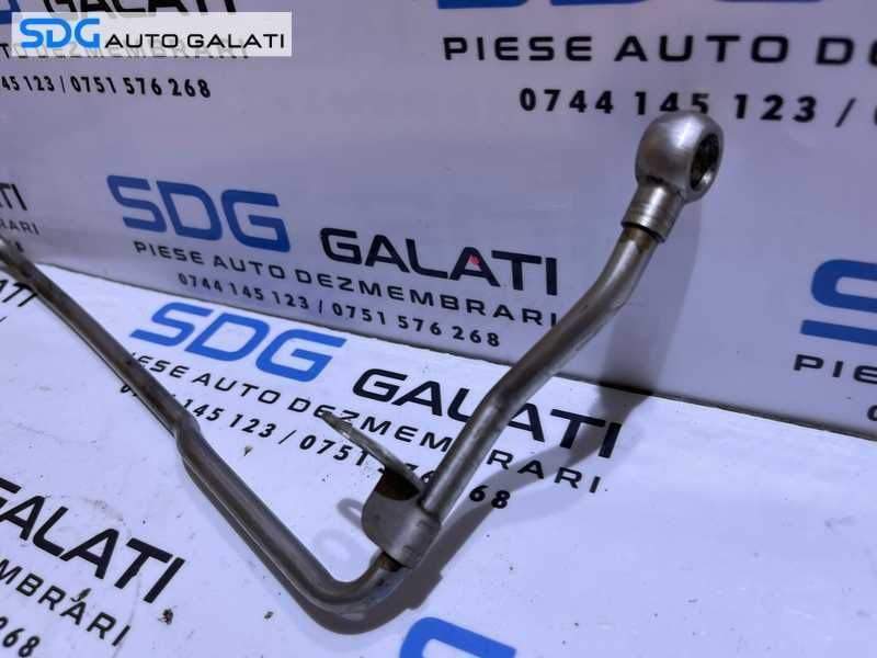Teava Conducta Ulei Turbo Turbina Turbosuflanta VW Scirocco 1.4 TSI CAX CAXA CMSB 2009 - 2014 Cod 03C145140K [AV0822]