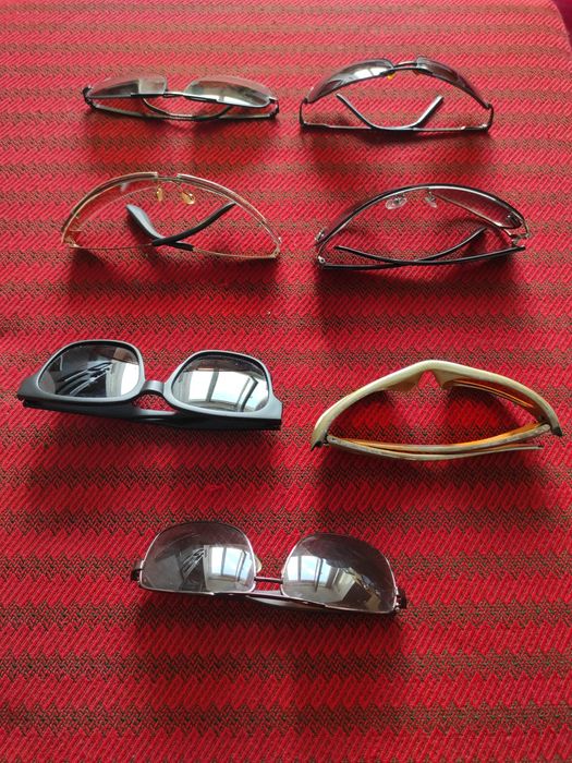 Ochelari de soare, model diferite, lentile cu diferite filtre