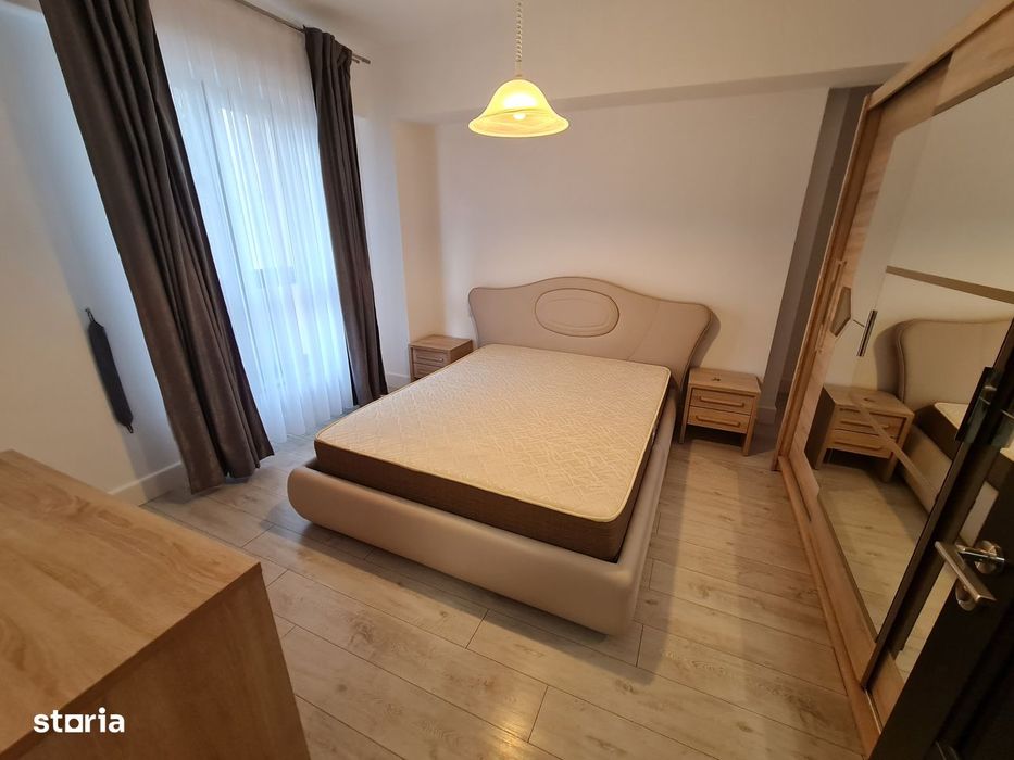 Zona Primăriei-bloc nou- 3 camere mobilate și utilate, 66 mp