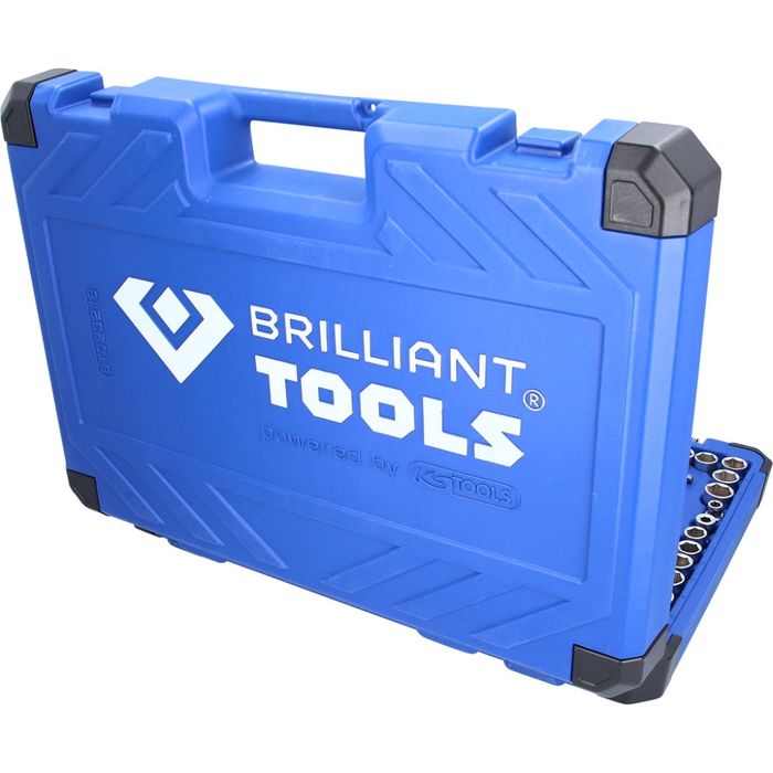 Set chei tubulare 172 piese BRILlIANT  TOOLS
