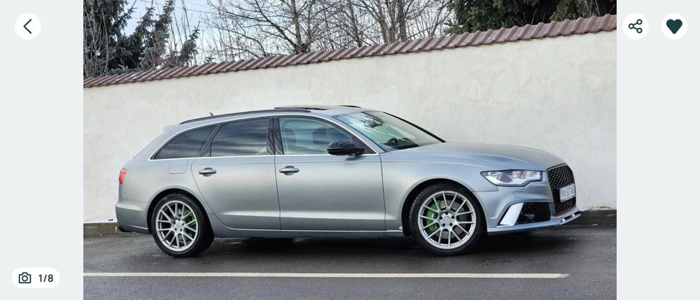 Audi A6 Competition sau schimb cu duba