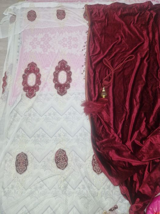 Перде тюль белюр