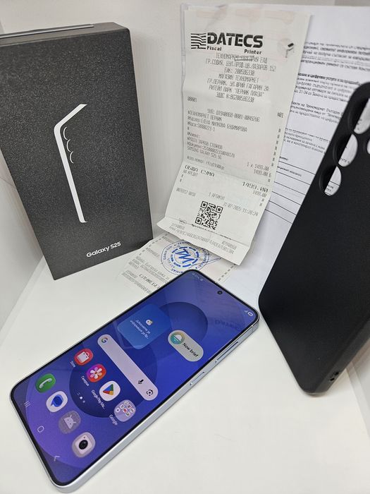 ГАРАНЦИЯ  Samsung Galaxy S25 5G 128Gb/12Ram IcyBlue