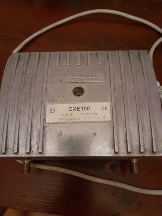 Amplificator de semnal tv, cablu