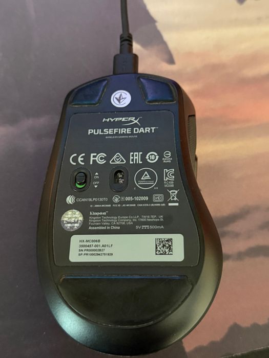 HyperX Pulsefire Dart Wireless – stare foarte bună