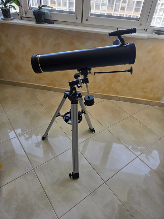 Нютонов рефлекторен телескоп levenhuk skyline plus 80s