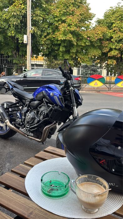 Vand Yamaha MT-07 Limitat A2(acte) si evacuare trecuta in talon