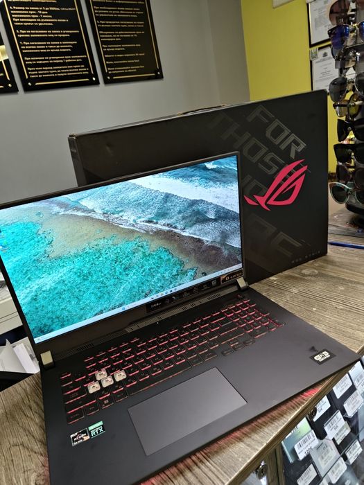 Геймърски Лаптоп ASUS ROG Strix G17 G713IE / 17.3"/ Full HD
