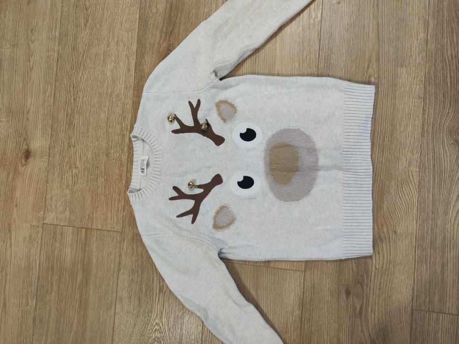 Детски коледен пуловер НМ