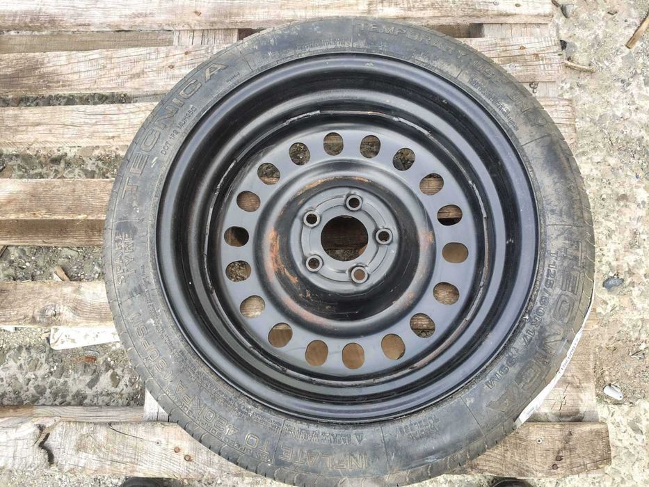 125/80/17 резервна джанта Патерица 5х112 Mercedes A B C Class Audi A3 A4 A5 BMW 1 2 3 Серия MINI Clubman