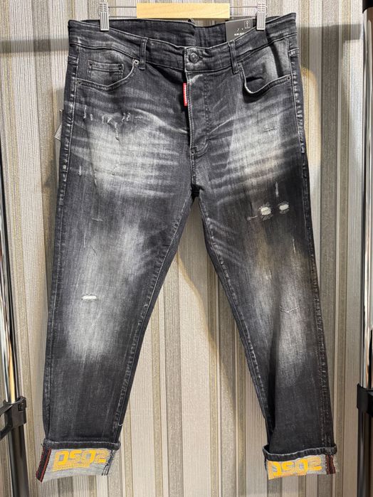 Blugi Dsquared2 negru premium