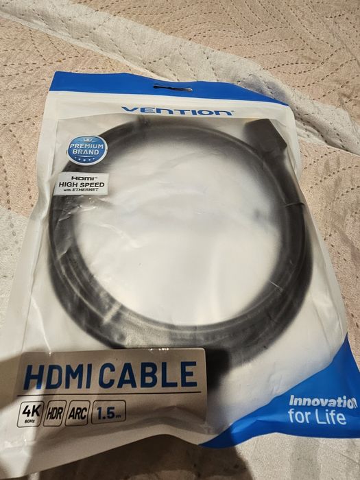 HDMI кабел Vention 1.5м (90°)
