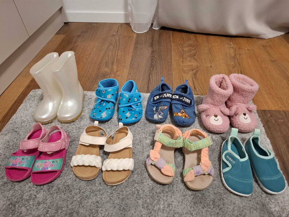 Papucei nr 23,Zara,h&m +, fete