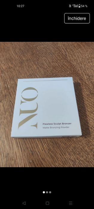 Bronzer Pudra NUO cu textura ultrafina