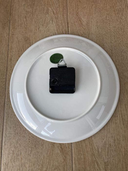 Чиния-часовник немски порцелан