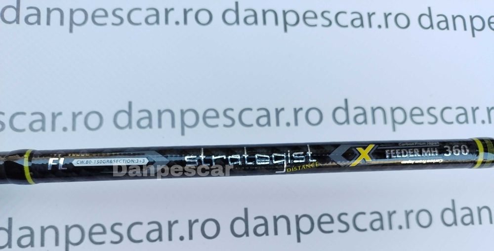 Lanseta Feeder PRO FL Strategist Distance MH 3,60metri Actiune80-150gr