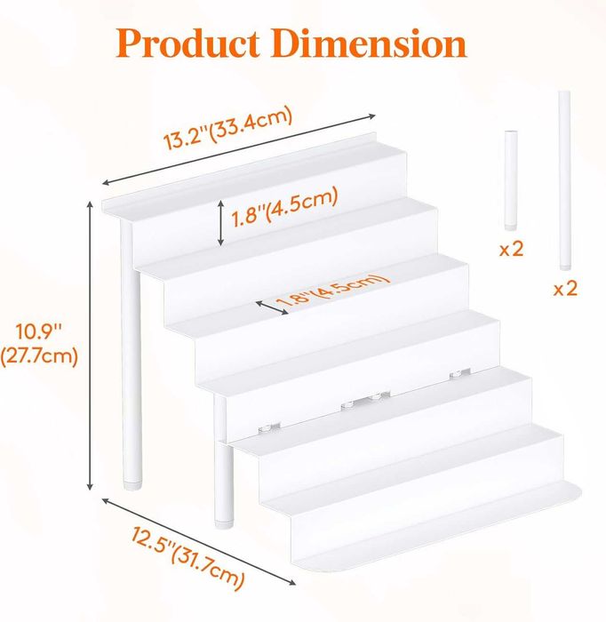 Метална етажерка, рафт за детски фигурки 6 нива стелаж за съхранение