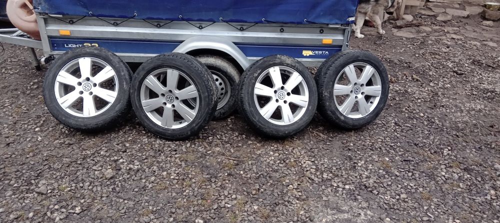 Roti (janta aliaj+cauciucuri vara) 205x55x16 (Touran, Passat, Sharan)