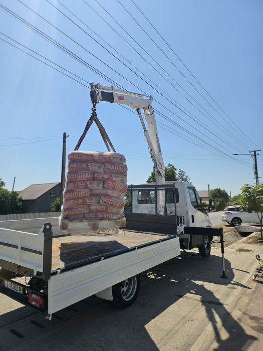 Iveco daily 35c18 Basculabil cu macara,an 2020