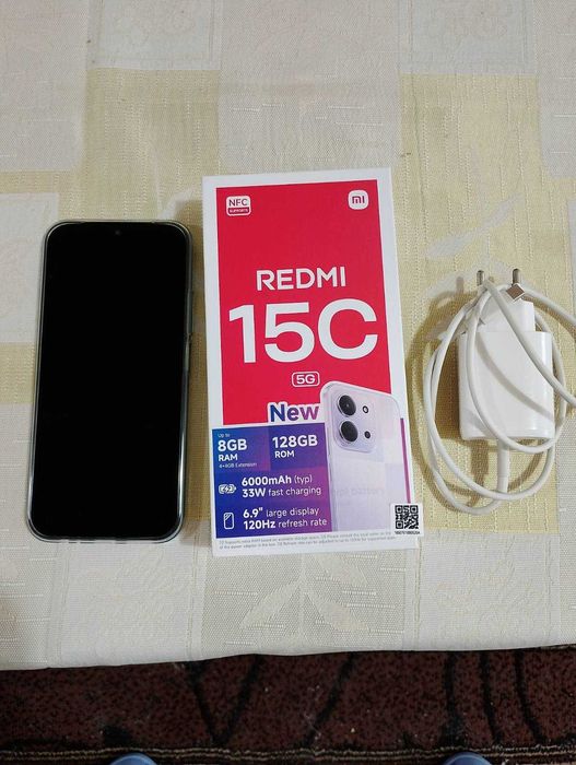 Redmi 15C 5g 4+4/128gb