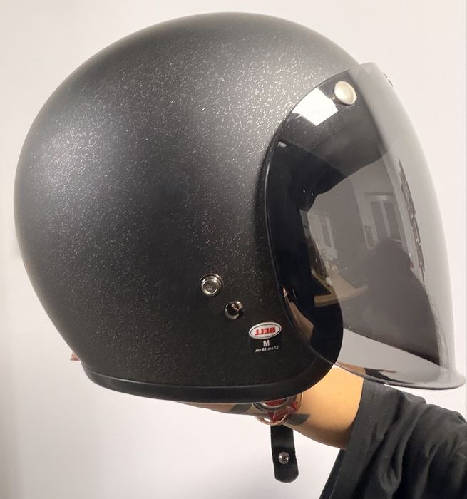 Cască moto originala Bell Custom 500 neagră