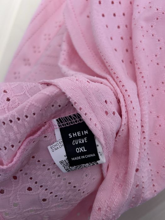 Розова блуза ХЛ