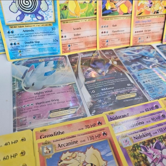 80x carti Pokemon primele generatii