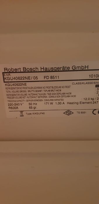 Холодильник Bosh