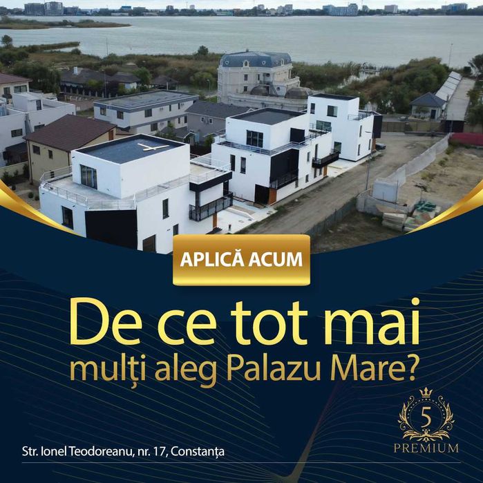 Vilă Duplex de Lux cu Vedere Panoramică | Constanța, Palazu Mare