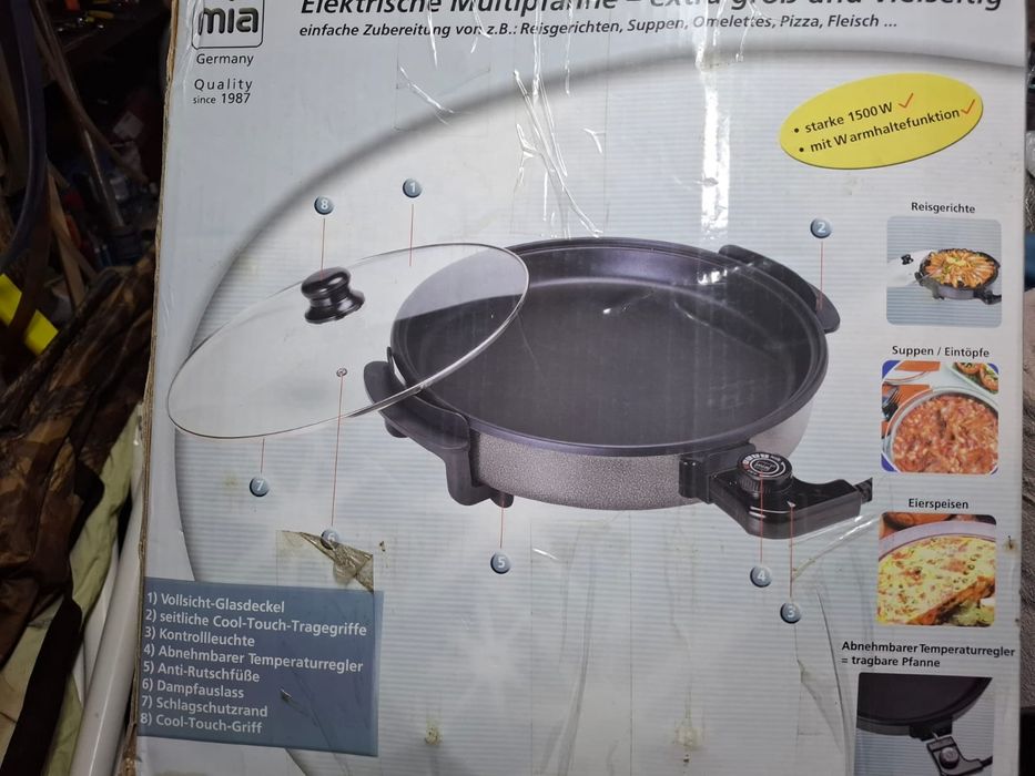 Aparat de cafea  tigaie electrica