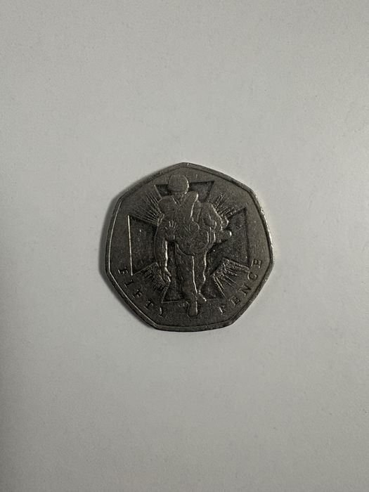 Moneda 50 pence “Victoria Cross Heroic Acts”