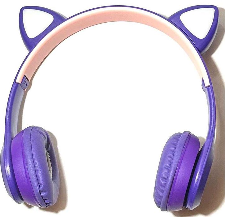 Casti fetite Mov/Roz Wireless Bluetooth