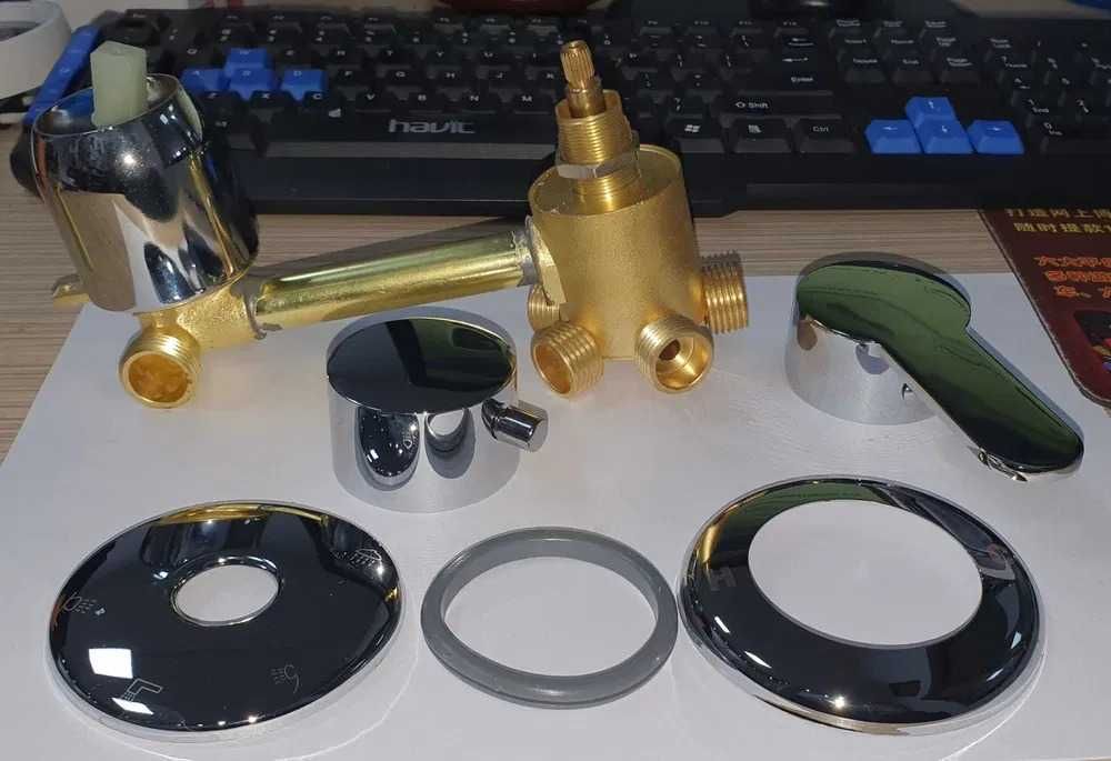 Baterie corp cabina dus 5 iesiri filet sau stut 10cm sau 12.5cm