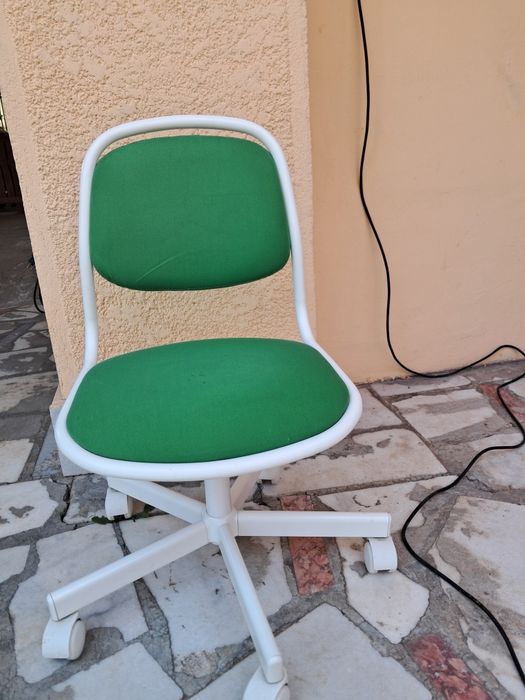 Scaun birou copii verde