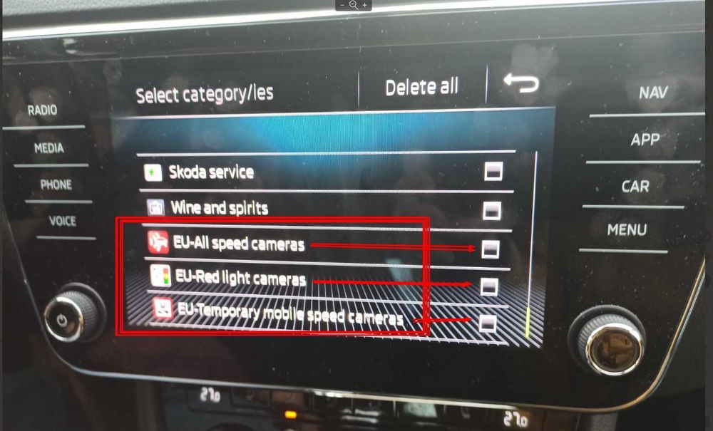 2026 карта за навигация Шкода SD карта 32GB Skoda Amundsen ъпдейт BG