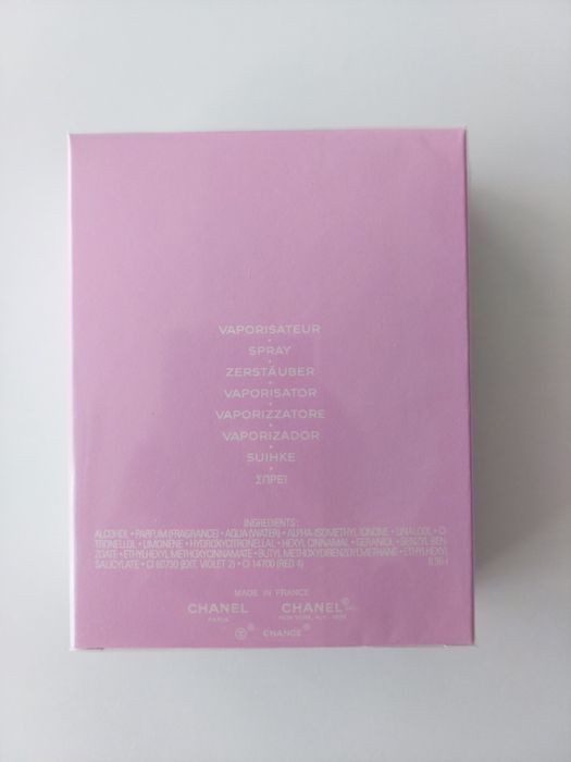 Chanel eau tendre 100ml