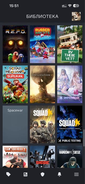 Аккаунт стим с играми