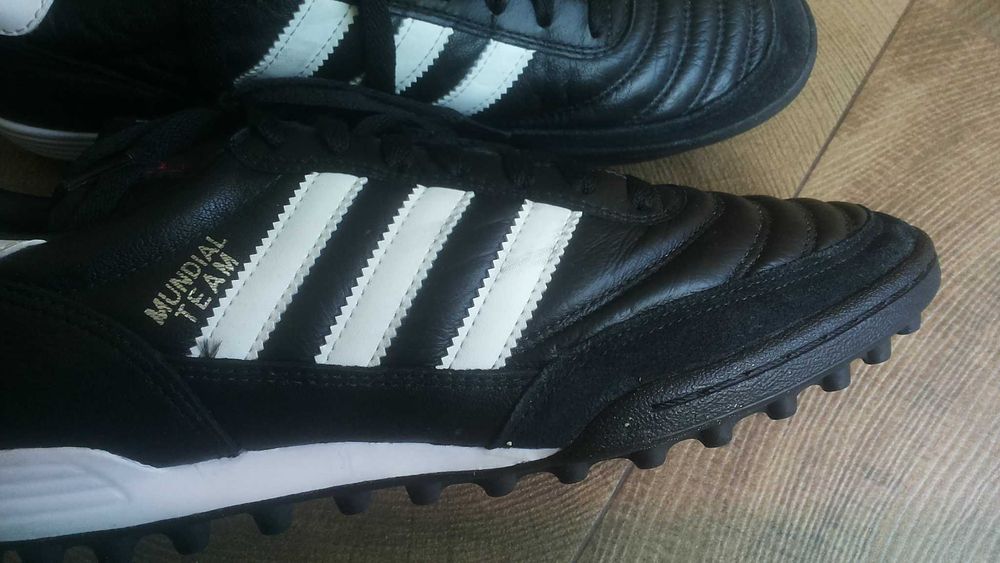 Adidas MUNDIAL Leather Shoes Размер EUR 42 2/3 обувки естествена кожа 424-14-S