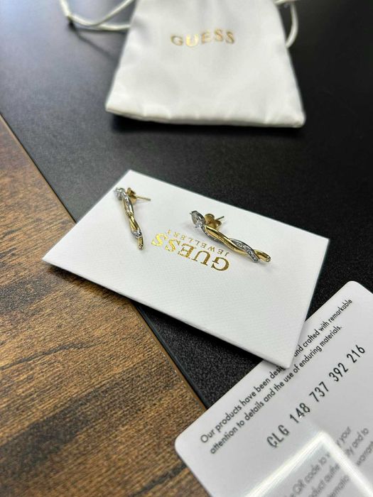 Дамски обеци Guess - нови