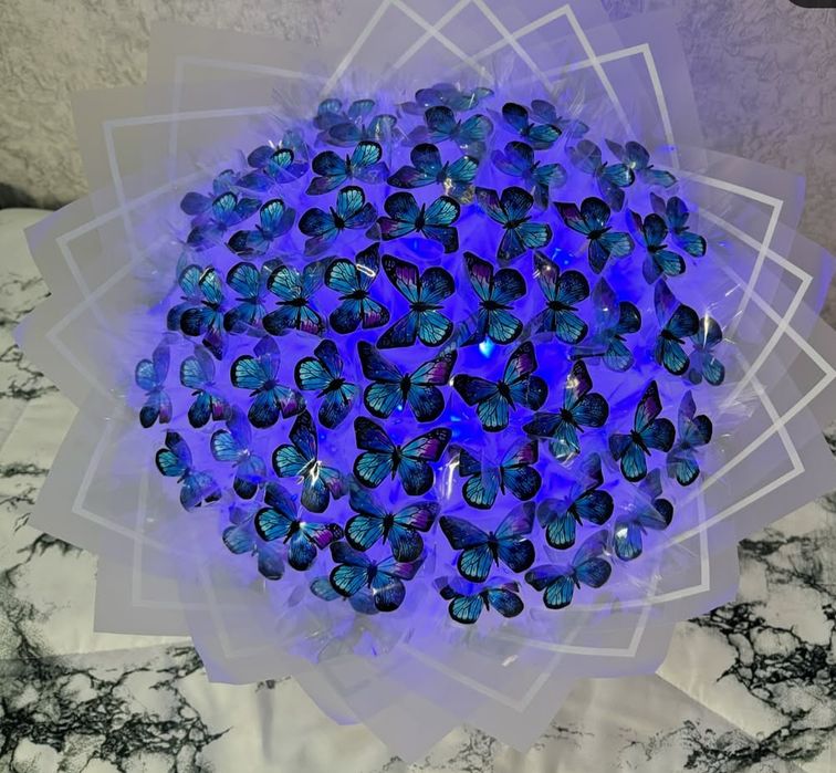 Букет из бабочек