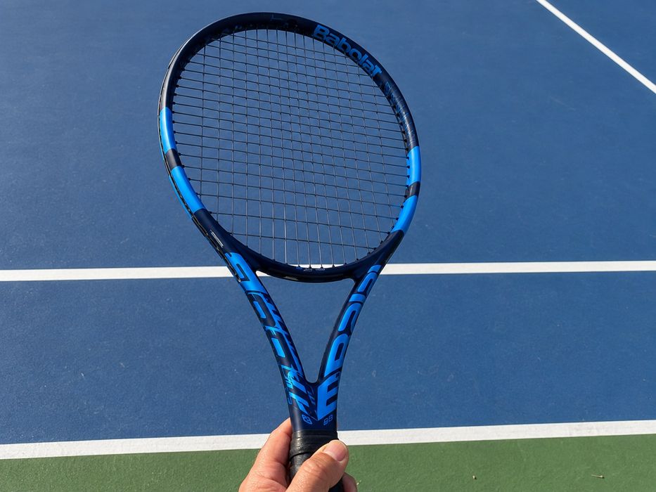 Babolat pure drive 98 vs 16x19 грип 3