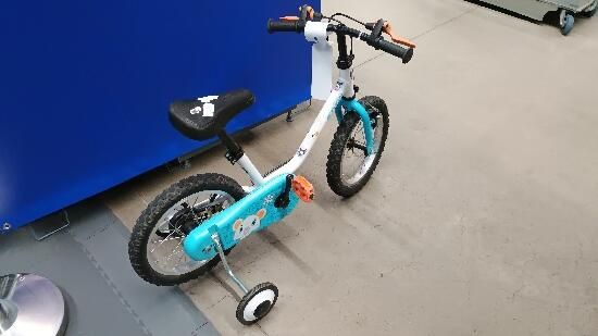 Bicicletă 14" 100 Arctic - produs resigilat - (SecondHand) Decathlon